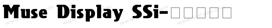 Muse Display SSi字体转换